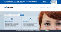 Desktop Screenshot of ebam.de